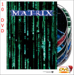 Matrix  Ultimate Matrix Collection  (Triologie) + Experimenta Matrix  3 dvd - Animatrix - Total 10 dvd