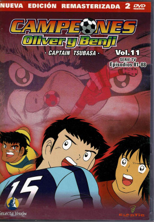 Campeones Oliver y Benji ``Captain Tsubasa´´  Vol 11-  2 dvd