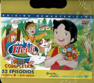 Maleta Unicef Heidi  La Serie Completa  14 dvd