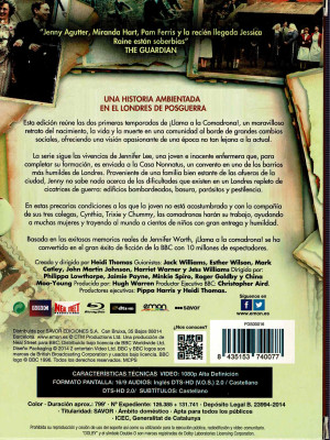Llama a la comadrona Temorada  1 y 2 ,especial de navidad  (2012) Blu ray