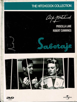 Sabotaje   (Alfret Hitchcock ) + libro
