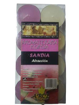 Velas Aromaterapia  Sandia Atraccion   (8 unidades)