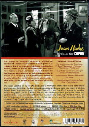Juan Nadie     (1941)  Edicion Colecciónista  2 DVD + Libreto