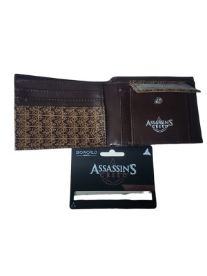 Cartera Assassins Creed Movie Wooden Crest Maron