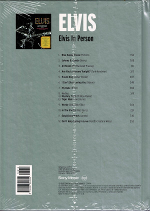 Elvis From Elvis  In Person  Vol 15  -1957  (Incluye CD + Libro 29 Pagina Tapa Dura)