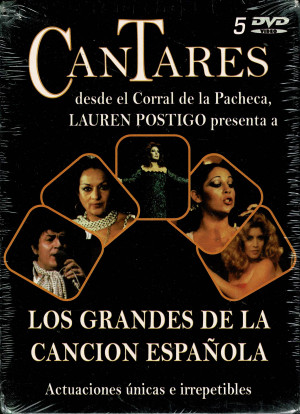 los grandes de la cancion española (Desde el Coral de la Pacheca Lauren Postigo Presenta ) 5 dvd