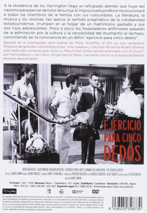 Ejercicio para Cinco Dedos   (1962)
