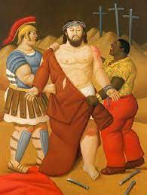 Vía Crucis, de Fernando Botero , 2.998 unidades .