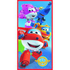 Toalla playa Super Wings microfibra Heroes