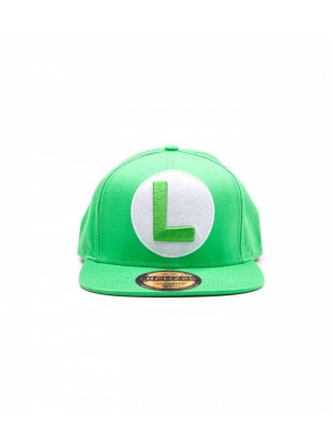 Gorra Super Nintengo Logo Luigi Bioworld (Producto Oficial)