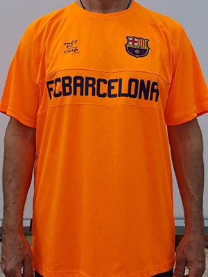 Camisetas FCB Training Talla 8 Años Amarilla JR