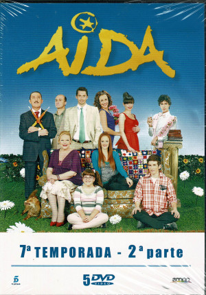 Aida  7ª temporada  2ª Parte  5 dvd