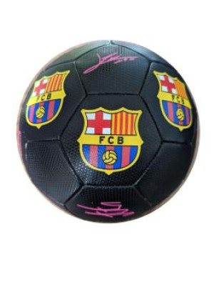 Balón FC Barcelona - negro / rosa , Grande