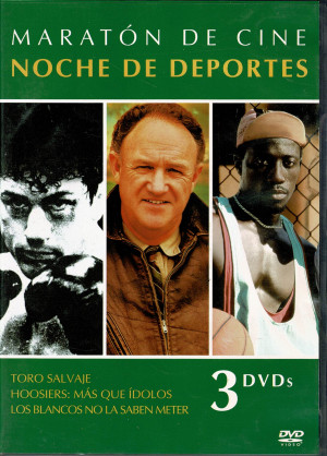 Toro Salvaje (1980), Hossiers: Más que Idolos (1986), Los Blancos no la Saben Meter (1992)  3 Dvd