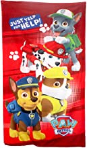Toalla de Playa Paw Patrol Just Yelp 70x140 cm 100% Polyester