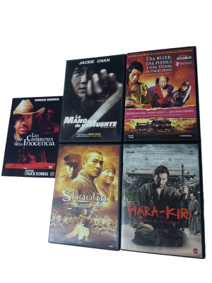 Lote 4 Pack de 5 DVD de segunda mano