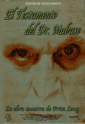 El Testamento del Dr. Mabuse   2 dvd Edición Coleccionista