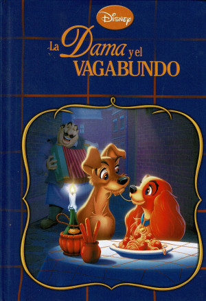 La Dama y el Vagabundo (Libro Disney ) 19X10,5 CM Original