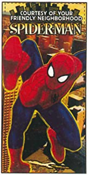 Toalla de playa de Ultimate Spider-man 140 x 70 cm.
