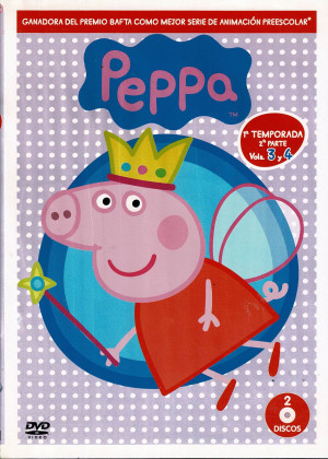 Peppa Pig Vol 3-4 -2 DVD