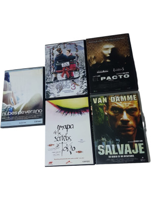 Lote 6 Pack de 5 DVD de segunda mano