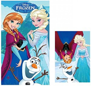 Toalla de Playa Disney Frozen  140 x 70 cm.