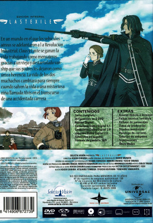 Lastexile  Edición Integra La Serie Completa 26 Episodios 6 dvd