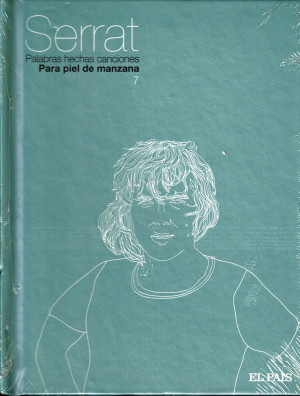Serrat Palabras hechas canciones Para Piel de Manzana Volumen 7 Colección el Pais - Libro/disco