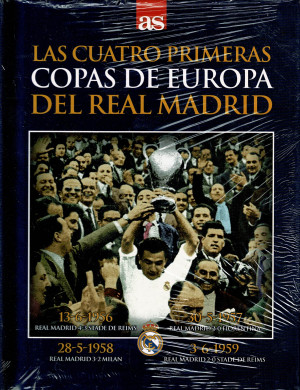 Las Cuatro Primeras Copas del Real Madrid + libro