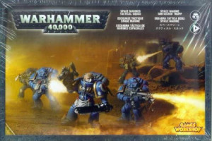 Games Workshop 99120101025 Warhammer 40.000 - Figuras de Escuadra Táctica de Space Marine