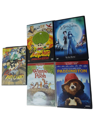 Lote 2 Pack de 5 DVD de segunda mano