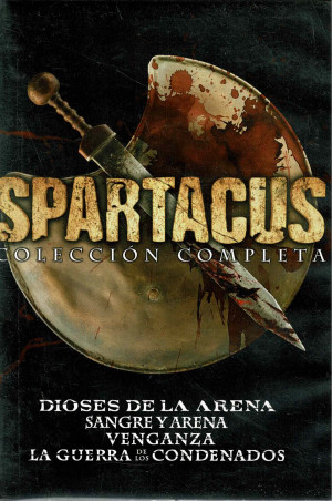 Spartacus La Coleccion Completa Version En Español Region  2  - (Audio Ingles y Español / Subtitulos Ingles, Español, Portugues) (16 DVDs)