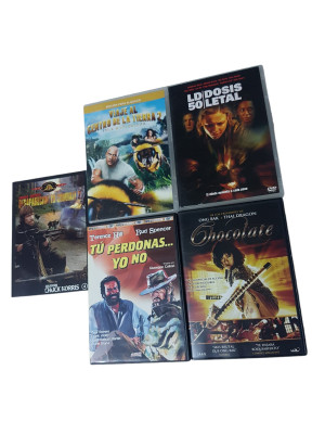 Lote 5 Pack de 5 DVD de segunda mano