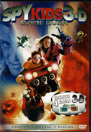 SPY KIDS 3D Game Over  Edicion Especial 2 dvd