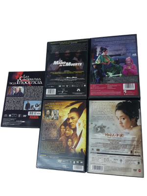 Lote 4 Pack de 5 DVD de segunda mano