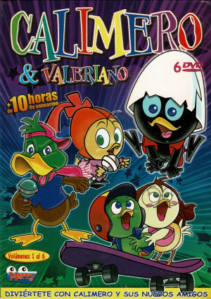 Calimero y Valeriano (6 dvd's) Animacion