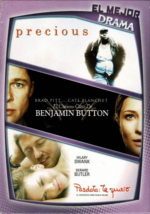 Precious -Benjamin Button -Posdata : Te Quiero  (3 dvd)