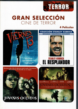 Pack Terror - Viernes 13-El Resplandor -Jovenes Ocultos -Jovenes Ocultos 2 -