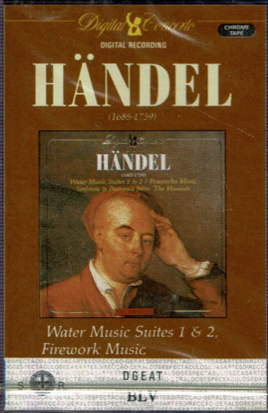 HÄNDEL * – Musici Di San Marco , Luigi Varese –Water Music Suites 1&2 / Firework Music Sello :	Concierto digital – CCT 6571 serie : Cassette