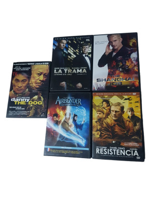 Lote 10 Pack de 5 DVD de segunda mano